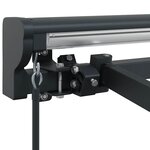 vidaXL Cadre de auvent Anthracite 5 x 3 m