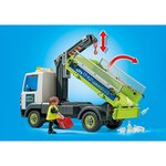 PLAYMOBIL 71431 - Camion-grue de recyclage de verre