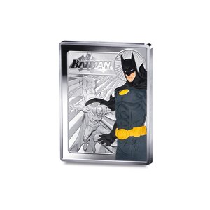 DC Comics - Monnaie de 10€ Argent rectangle - Batman