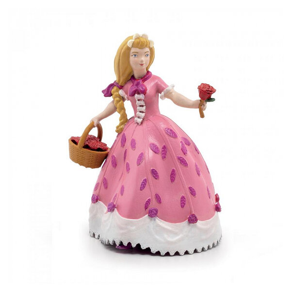 Princesse à la Rose - Poupée Élégante et Charmante pour Enfants