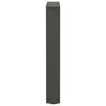 vidaXL Pieds de table basse en forme de V 2 pièces Anthracite 28 x (42-43 3) cm Acier