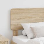 vidaXL Tête de lit Chêne Sonoma 100 cm Bois d'ingénierie