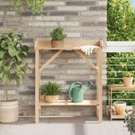 vidaXL Table de jardin pour rempoter 75x40x90 cm en pin massif