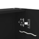 vidaXL Armoire de salle de bain à miroir LED 80x12 2x68 cm