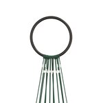 vidaXL Sapin de Noël sur mât de drapeau 732 LED Blanc chaud 500 cm