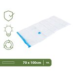 Pack and Move - Lot 12 Housses Rangement Sous Vide - Taille XL 70 x 100 cm - Sac de Compression - Couettes  Oreillers - Gros Format - Fermeture Zip