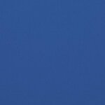vidaXL Coussin rond bleu royal Ø 60 x11 cm tissu oxford