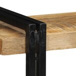 vidaXL Étagère murale 90x33x45 cm bois de manguier massif brut