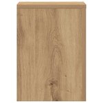 vidaXL Supports pour plantes 2 Pièces chêne artisanal bois d'ingénierie