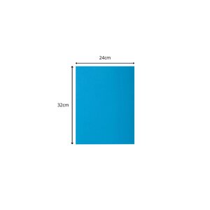 Paquet de 100 chemises ROCK''S 210 - 24x32cm - Bleu EXACOMPTA