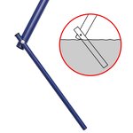vidaXL Ensemble de balançoire avec toboggan et 3 sièges Orange