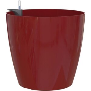 ARTEVASI - Pot san remo auto-arrosage 30cm rouge foncé 30 x 30 x h27,3 cm - 0,82l