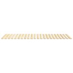 vidaXL Lattes de lit 80x200 cm bois de pin massif