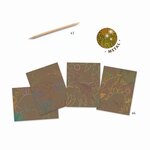 Djeco DJ09726 - Cartes à gratter - Le règne des dinosaures