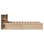 vidaXL Cadre de lit sans matelas 90x190 cm bois de pin massif