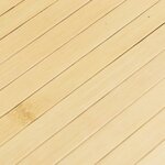 vidaXL Tapis rectangulaire naturel clair 70x200 cm bambou