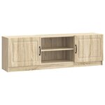 vidaXL Meuble TV Chêne Sonoma 150 x 31 x 47 cm Bois d'ingénierie