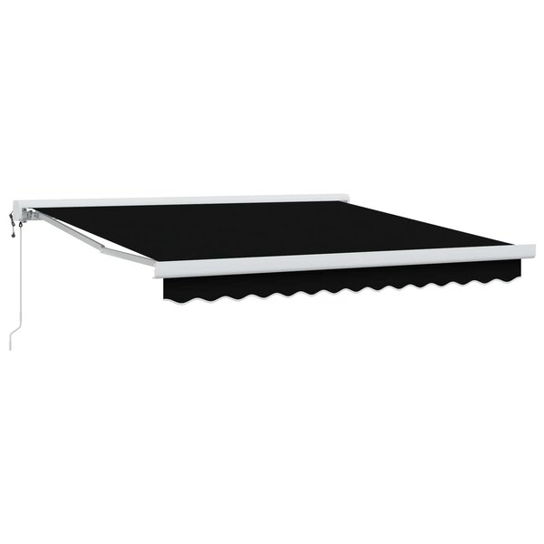 vidaXL Auvent Noir 300 x 250 x 165 cm Polyester et Aluminium