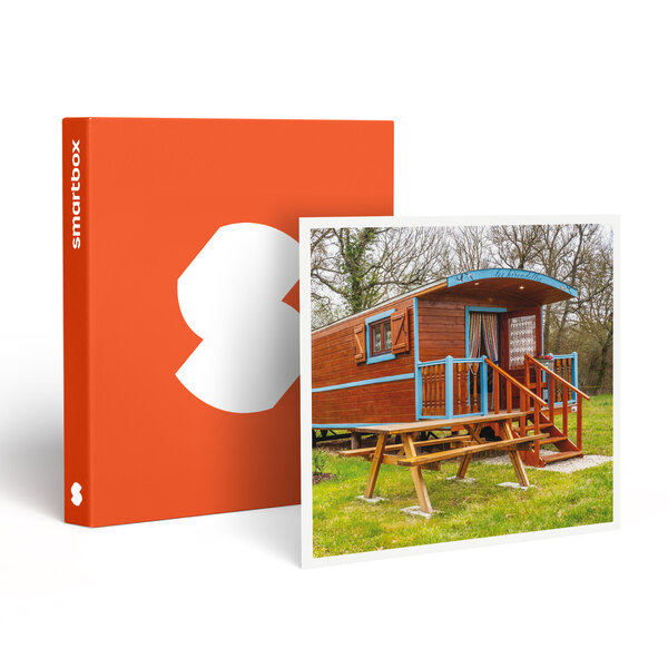 SMARTBOX - Coffret Cadeau 4 jours insolites en famille dans une roulotte près de Carcassonne - Séjour
