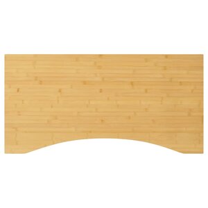 vidaXL Dessus de bureau 110x55x4 cm bambou