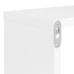 vidaXL Étagères cube murales 6 Pièces Blanc 80x15x26 5 cm Aggloméré
