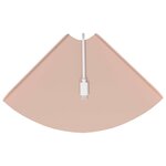 vidaXL Étagère Flottante d'Angle 4 pc Rose 15 x 15 x 2 cm