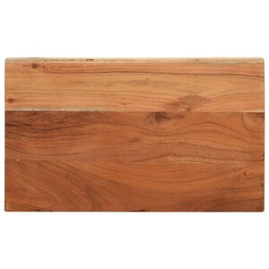 vidaXL Dessus de table 40x20x2 5 cm rectangulaire bois massif d'acacia