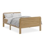 Lit Confort 140x200 cm Naturel sans Sommier
