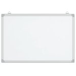 Tableau magnétique panneau écriture école maison bureau 80 x 60 x 1 7 cm aluminium 02_0045447