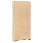 vidaXL Bibliothèque chêne sonoma 80x24x176 cm bois d'ingénierie