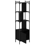 vidaXL Bibliothèque Chêne noir 44 5 x 30 x 154 5 cm Bois d'ingénierie