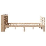 vidaXL Cadre de lit avec tête de lit sans matelas 160x200 cm