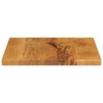 vidaXL Dessus de table 50x50x3 8 cm carré bois massif manguier