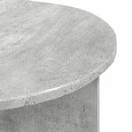 vidaXL Table basse Gris béton 100 x 50 x 40 cm Bois d'ingénierie