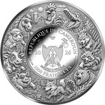 Monnaie HOG WILD HONEY BBQ AI-NIMALS Chaos at the Farm 1 Oz Argent 1000 Francs Cameroon 2026 (PRÉCOMMANDE)
