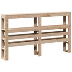 vidaXL Cadre de lit sans matelas 140x190 cm bois de pin massif