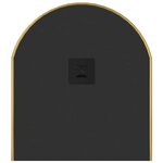 vidaXL Miroir mural Doré 80x35 cm Ovale