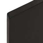 vidaXL Étagère murale marron foncé 80x40x2 cm bois chêne massif traité