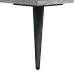 vidaXL Table de chevet sonoma gris 40x40x66 cm bois d'ingénierie