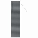 vidaXL Store de Fenêtre Gris foncé 80 x 130 cm Aluminium