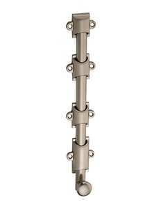 THIRARD - Verrou à plaquer pour fenêtre  à coulisse  250mm  nickel satin - THIRARD