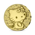 Hello Kitty Monnaie de 5€ Or 1/2 g - Anniversaire