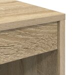 vidaXL Bureau d'écriture Chêne Sonoma Bois d'ingénierie 90 x 40 x 76 cm