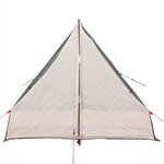 vidaXL Tente de camping en forme de A 2 personne vert imperméable