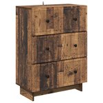 vidaXL Armoire à tiroirs 66 x 34 5 x 90 cm Bois d'ingénierie