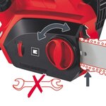 Einhell tronçonneuse électrique 1800w 35cm gh-ec 1835