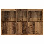vidaXL Buffet Bois ancien 162 x 37 x 100 cm Bois d'ingénierie