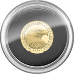 Monnaie BALD EAGLE 250 Anniversaire 1/200 Oz Or 25$ Liberia 2026 (PRÉCOMMANDE)