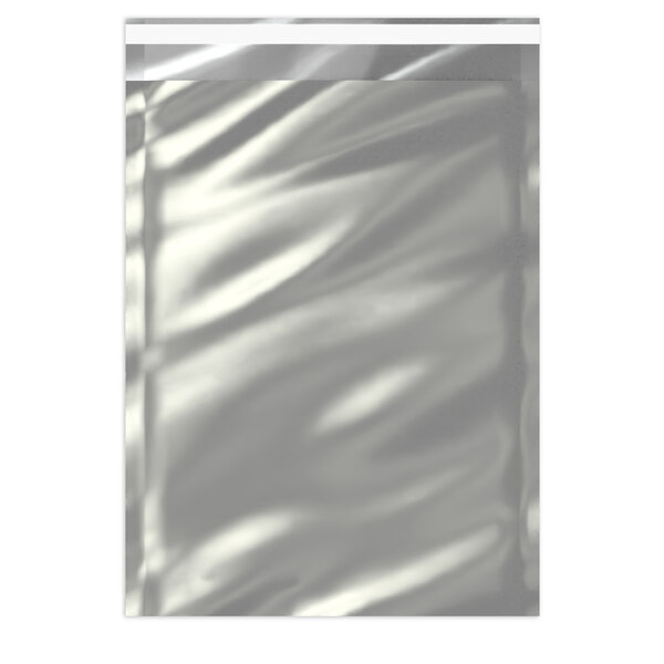 Lot de 20 sachet alu métallisé brillant argenté 324 x 229 mm