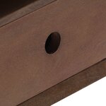 vidaXL Meuble TV 110x35x50 cm Bois d'acacia solide